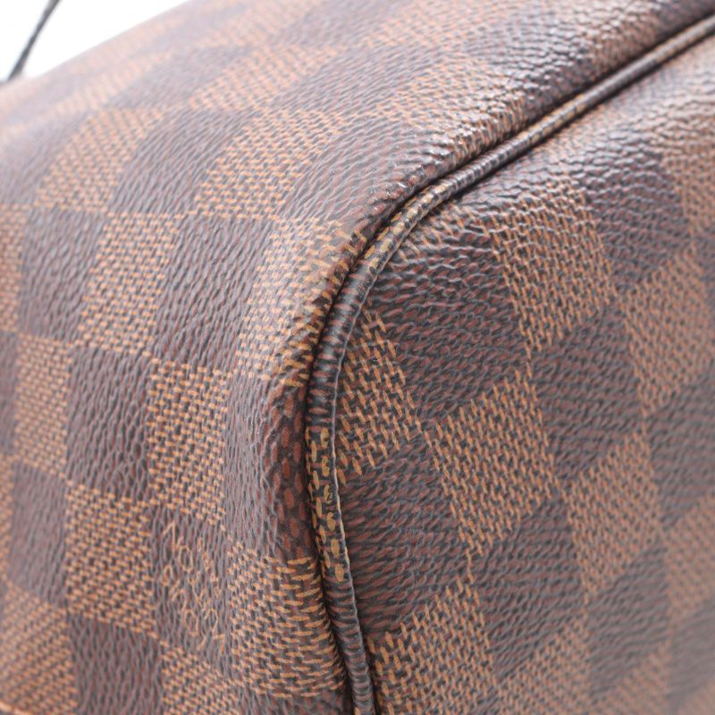 Louis Vuitton Tote Bag Neverfull PM Damier Ebene N41359 Sleeves PVC Coated
