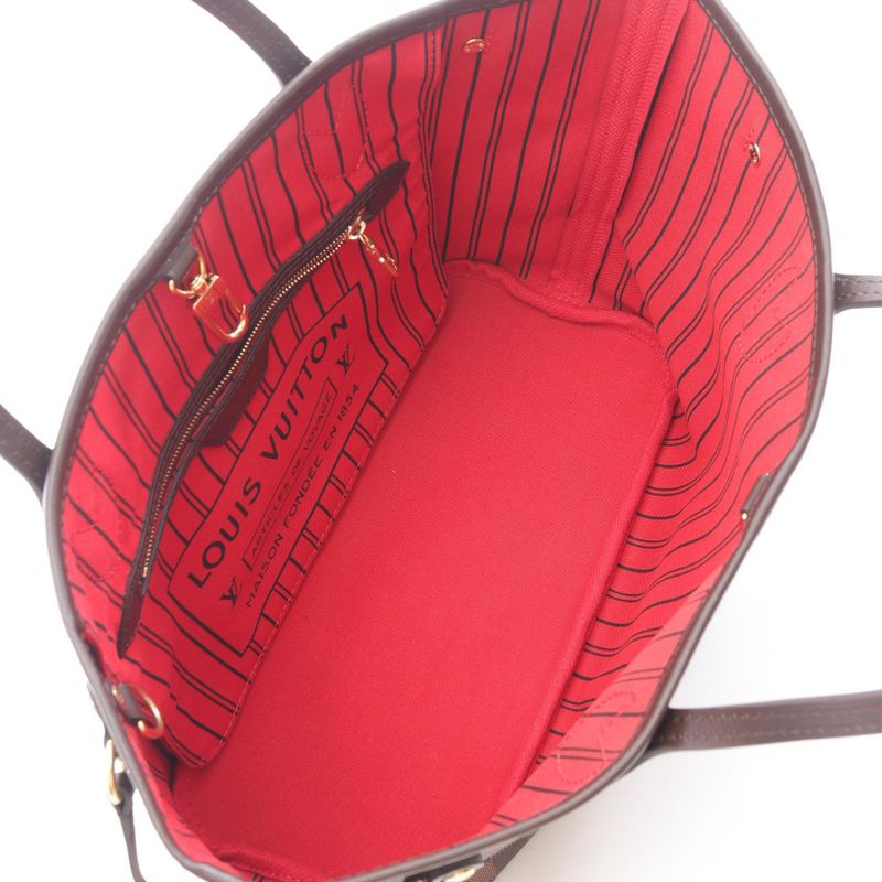 Louis Vuitton Tote Bag Neverfull PM Damier Ebene N41359 Sleeves PVC Coated
