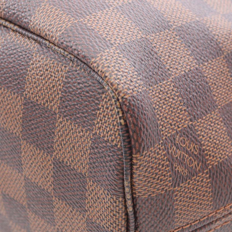 Louis Vuitton Tote Bag Neverfull PM Damier Ebene N41359 Sleeves PVC Coated