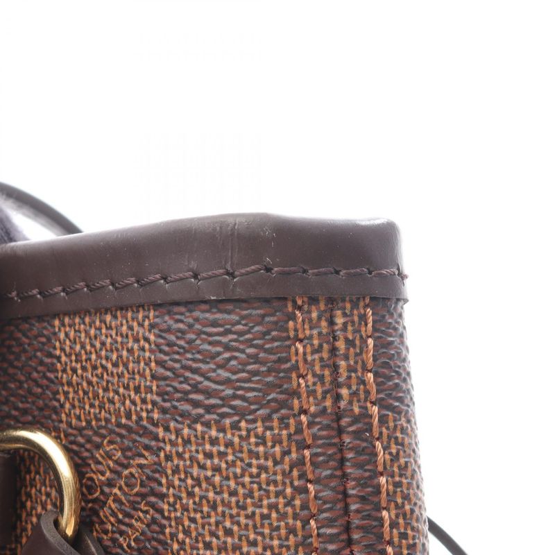 Louis Vuitton Tote Bag Neverfull PM Damier Ebene N41359 Sleeves PVC Coated