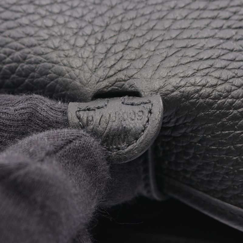 Hermes Shoulder Bag Evelyn TPM Amazon Black Leather Evelyn Amazon TPM Black