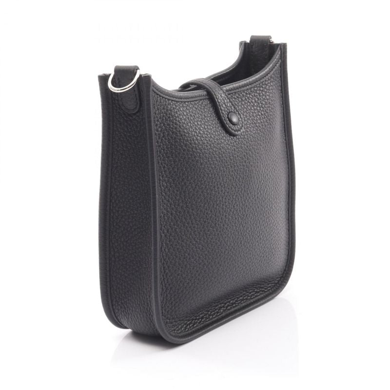 Hermes Shoulder Bag Evelyn TPM Amazon Black Leather Evelyn Amazon TPM Black