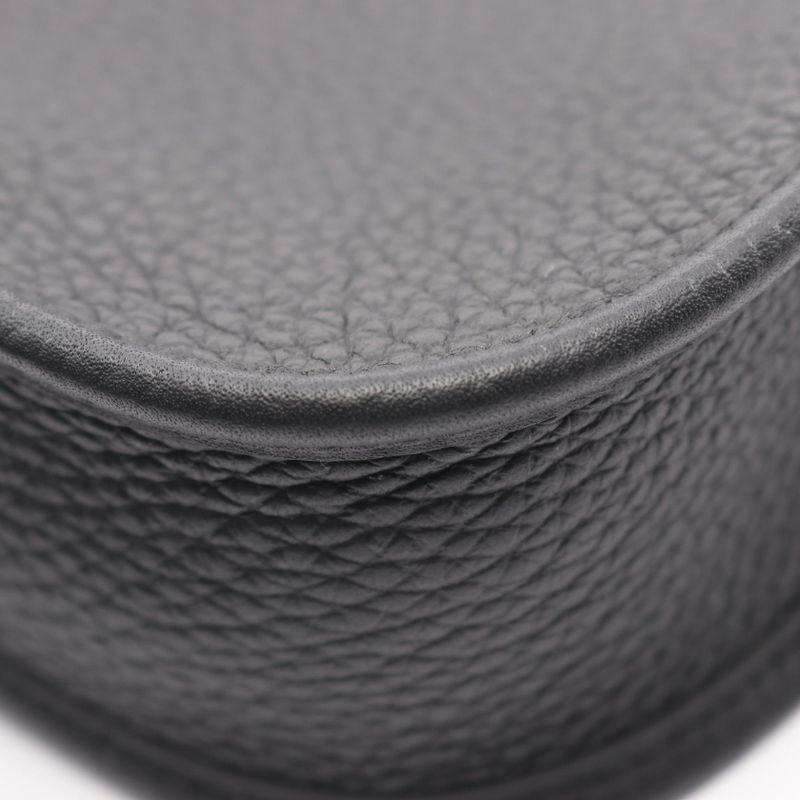 Hermes Shoulder Bag Evelyn TPM Amazon Black Leather Evelyn Amazon TPM Black