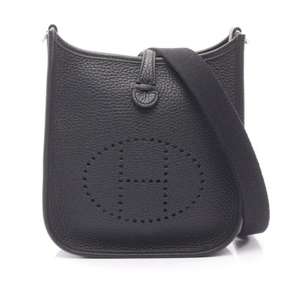 Hermes Shoulder Bag Evelyn TPM Amazon Black Leather Evelyn Amazon TPM Black