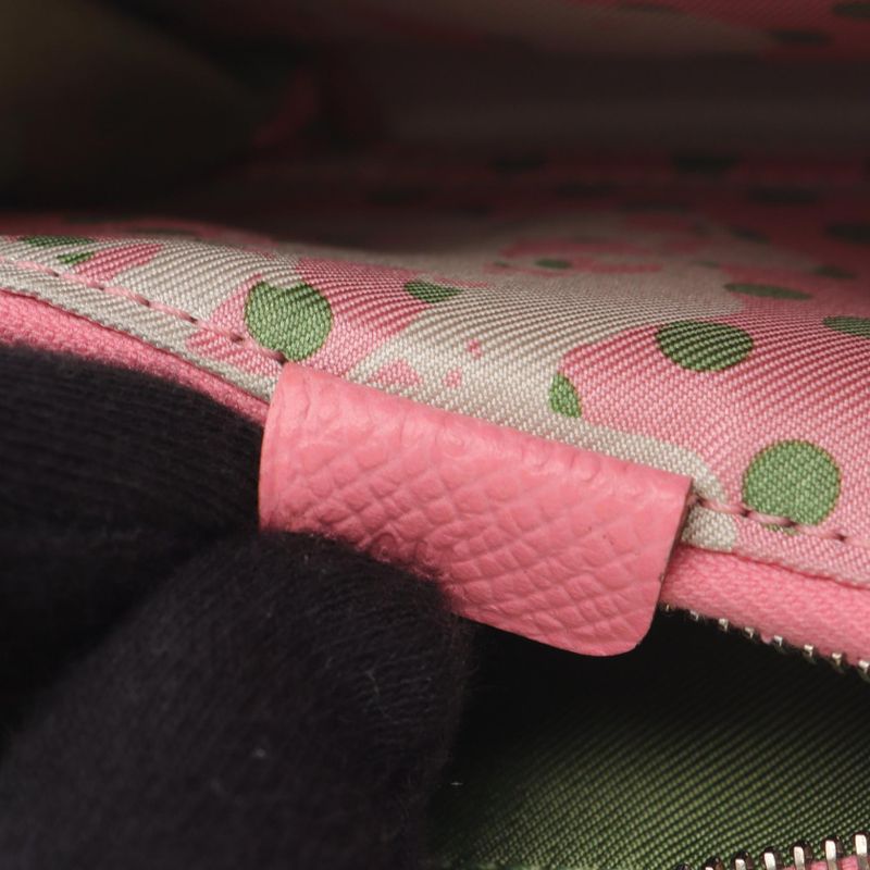 Hermes Round Wallet Azap Compact Silk in Rose Confetti Leather Calf (Cowhide)