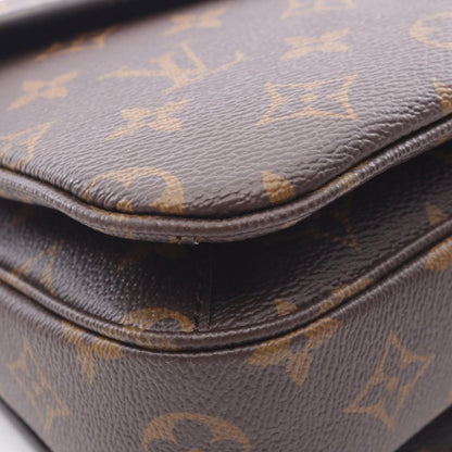 Louis Vuitton Handbag Pochette Metis MM M44875 PVC Coated Canvas Leather