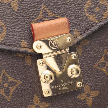 Louis Vuitton Handbag Pochette Metis MM M44875 PVC Coated Canvas Leather