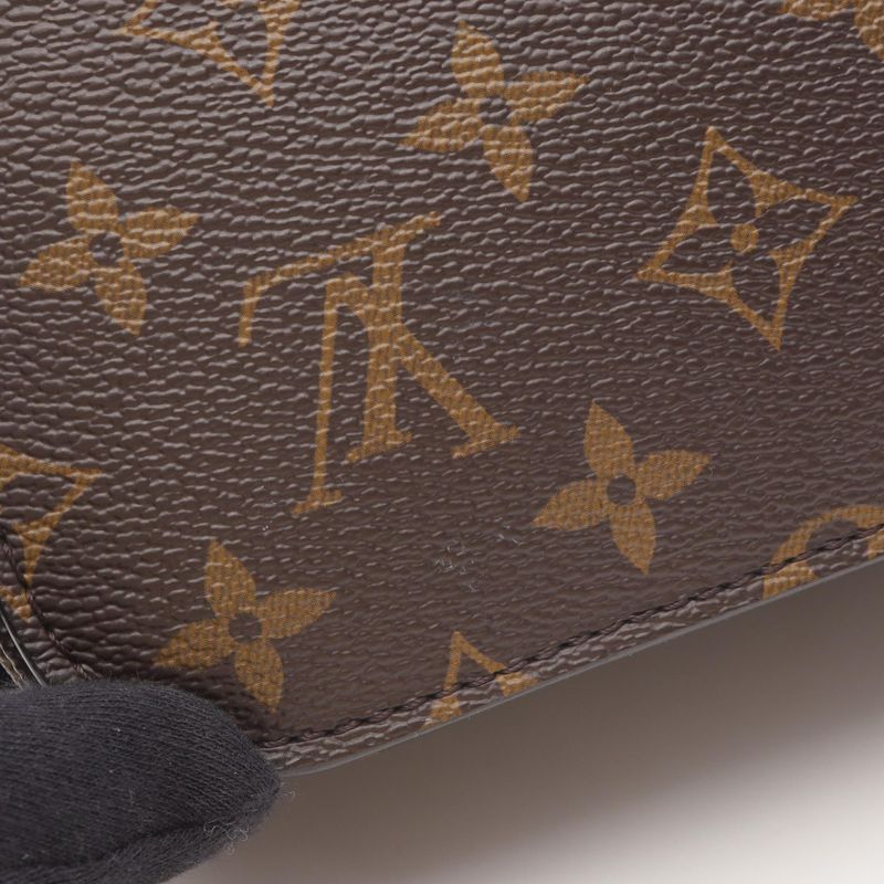 Louis Vuitton Handbag Pochette Metis MM M44875 PVC Coated Canvas Leather