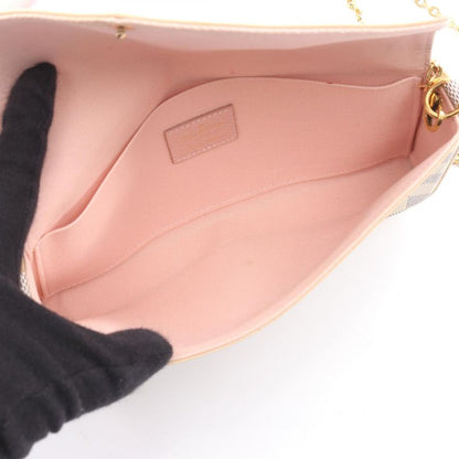 Louis Vuitton Shoulder Bag Pochette Félicie N63106 PVC Coated Canvas Pochette