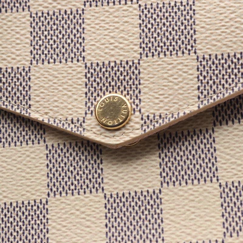 Louis Vuitton Shoulder Bag Pochette Félicie N63106 PVC Coated Canvas Pochette