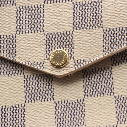 Louis Vuitton Shoulder Bag Pochette Félicie N63106 PVC Coated Canvas Pochette