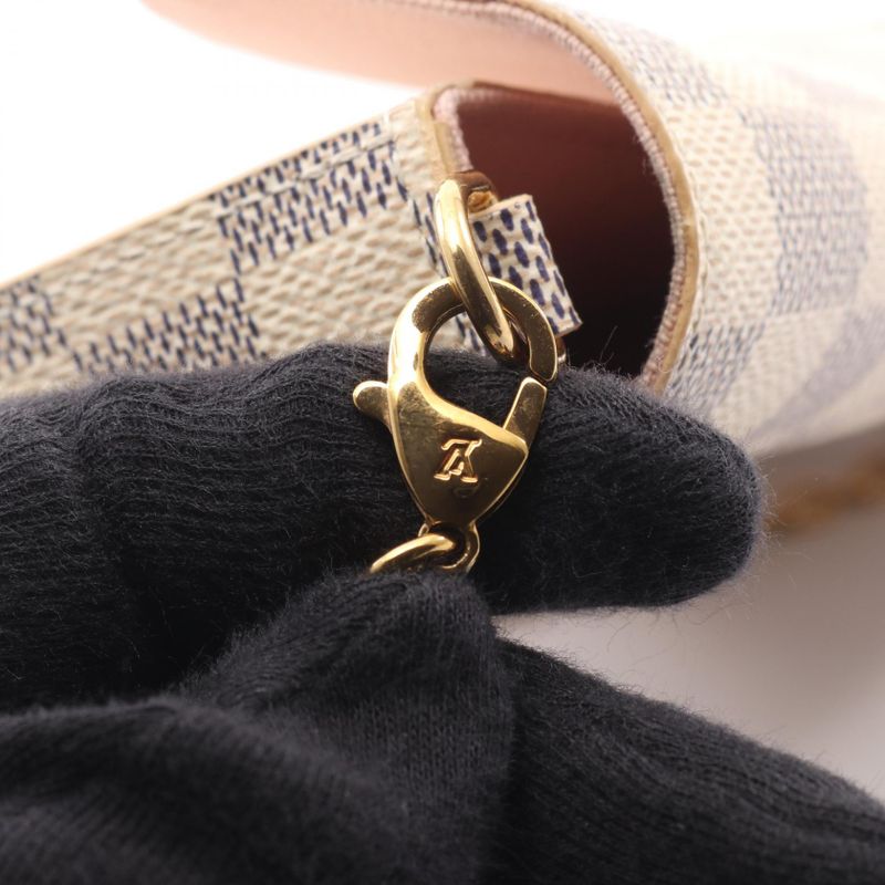 Louis Vuitton Shoulder Bag Pochette Félicie N63106 PVC Coated Canvas Pochette