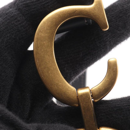 Dior Handbag Saddle Bag Oblique Jacquard Navy Canvas Leather Oblique Saddle Bag