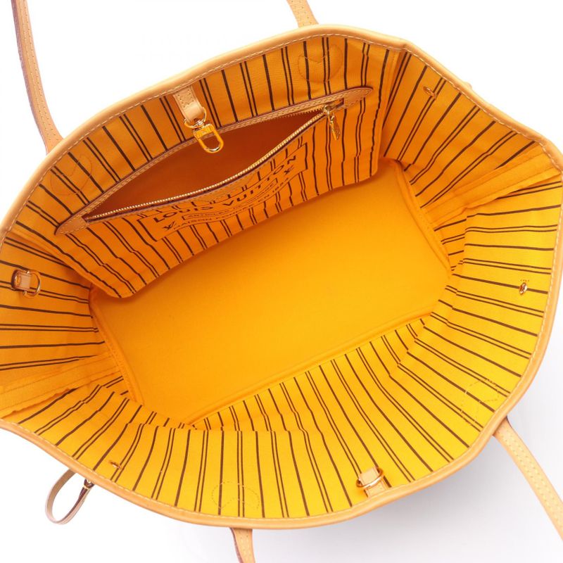 Louis Vuitton Tote Bag Neverfull MM M40997 Mimosa PVC Coated Canvas Leather