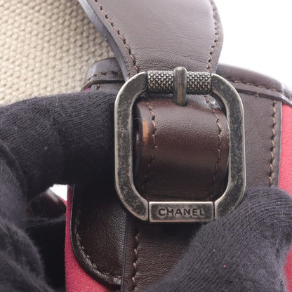 Chanel Shoulder Bag Coco Mark A90809 Multi Suede Coco Mark Embroidery Messenger