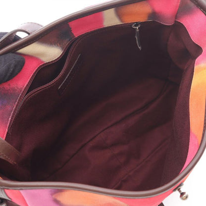 Chanel Shoulder Bag Coco Mark A90809 Multi Suede Coco Mark Embroidery Messenger