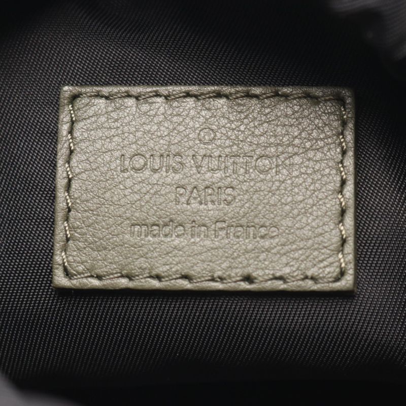 Louis Vuitton Waist Bag Body Bag Chalk Ring Bag M44634 Khaki Leather Chalk Ring
