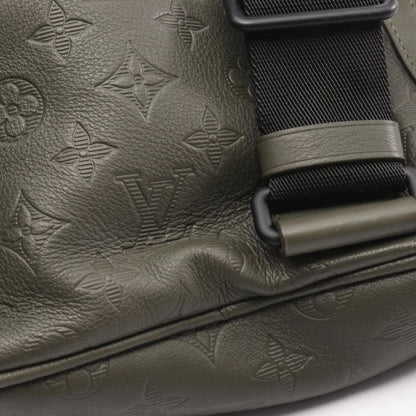 Louis Vuitton Waist Bag Body Bag Chalk Ring Bag M44634 Khaki Leather Chalk Ring