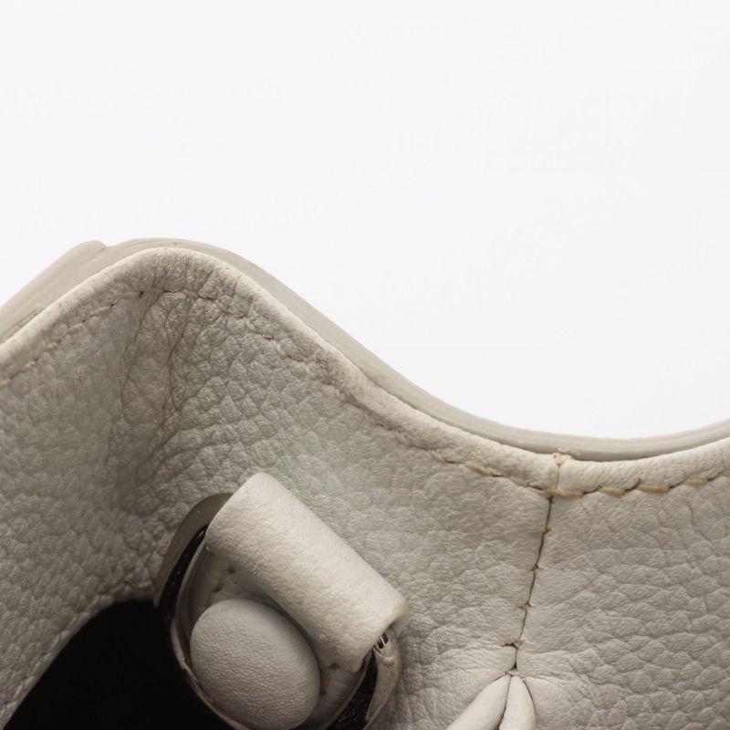 Chanel Handbag Shoulder Bag Neo Executive Tote Small White Leather Calf