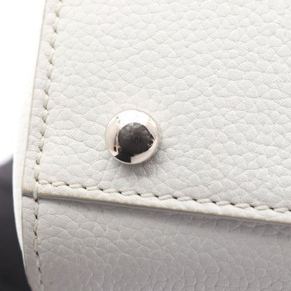 Chanel Handbag Shoulder Bag Neo Executive Tote Small White Leather Calf