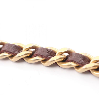 Chanel Shoulder Bag Matelasse Black Wool Matelasse Icon Charm Chain Wallet