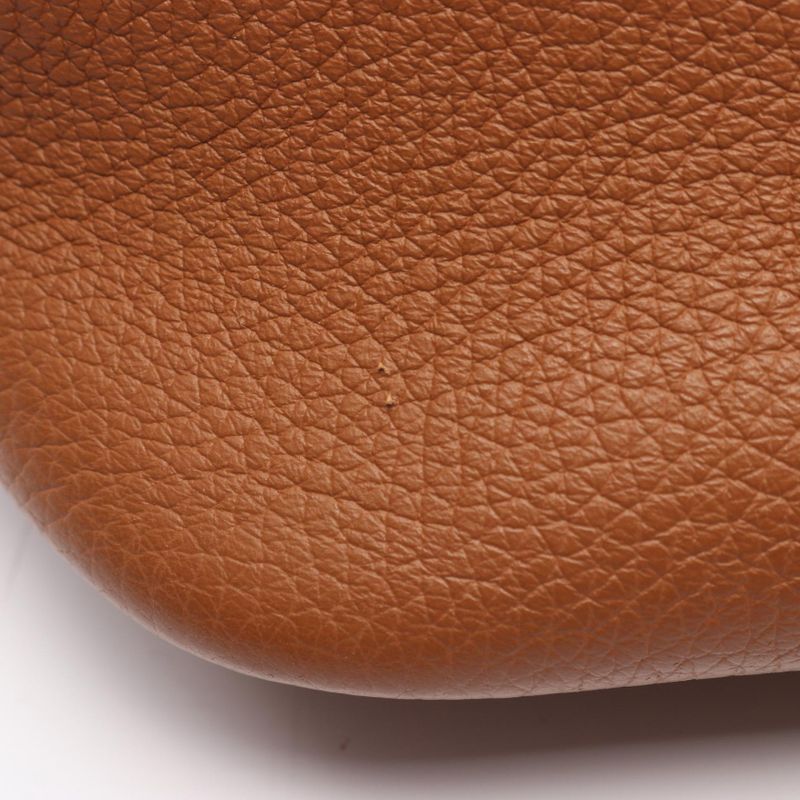 Hermes Handbag Picotan Lock MM Gold Leather Picotan Lock MM Gold Women's Used a