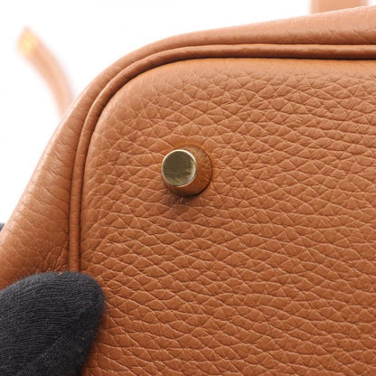 Hermes Handbag Picotan Lock MM Gold Leather Picotan Lock MM Gold Women's Used a