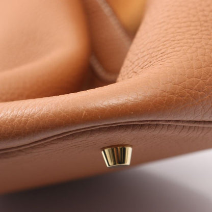 Hermes Handbag Picotan Lock MM Gold Leather Picotan Lock MM Gold Women's Used a