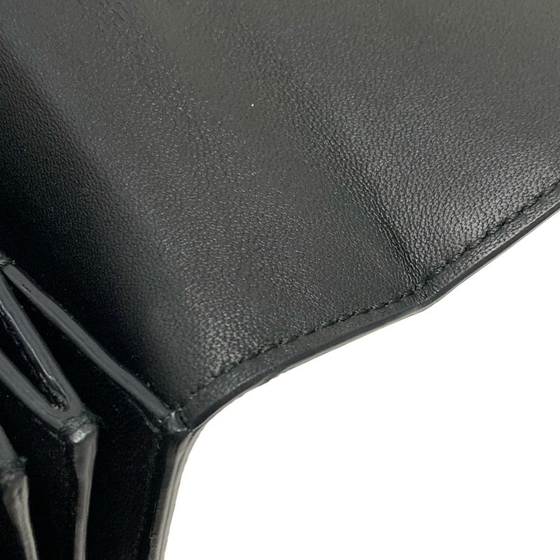 Bottega Veneta Shoulder Bag Intrecciato Black Chain Shoulder Leather