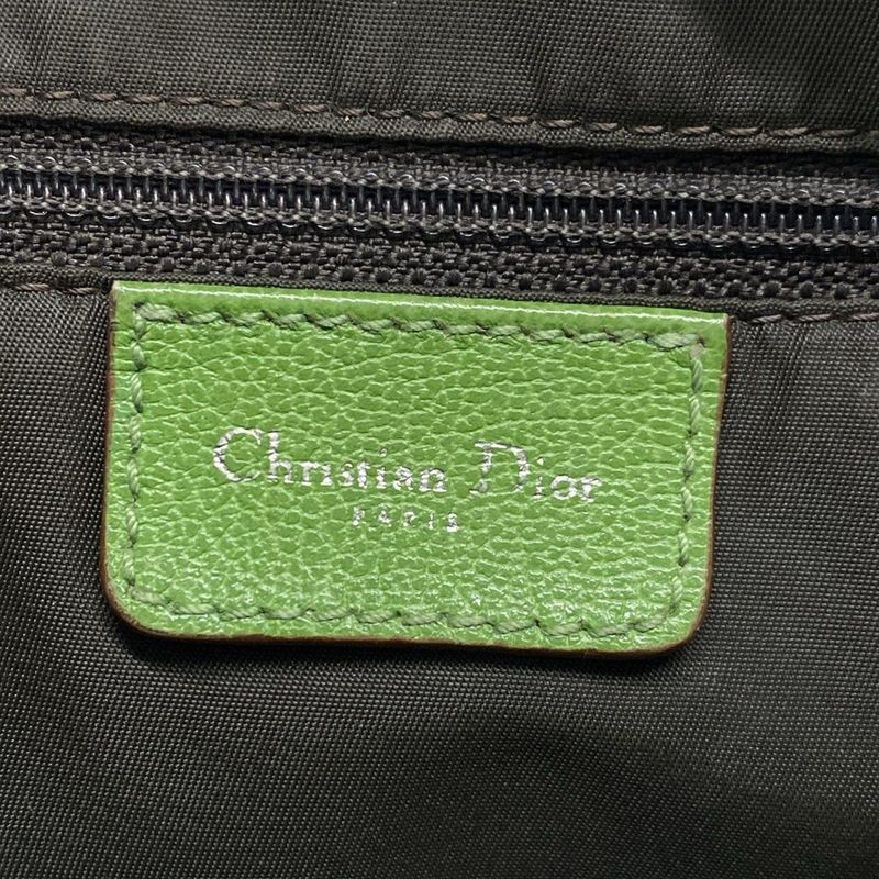 Dior Christian Dior Shoulder Bag Double Saddle Bag Rasta Beige X Red X Yellow