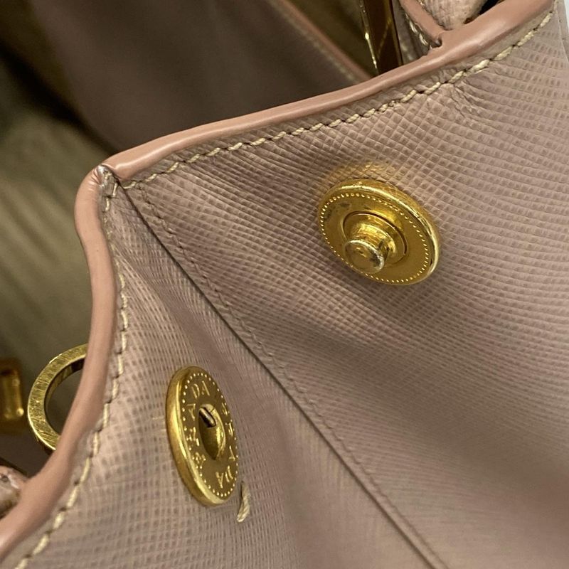 Prada Tote Bag Galleria Medium Bag Bn2274 Pink Leather