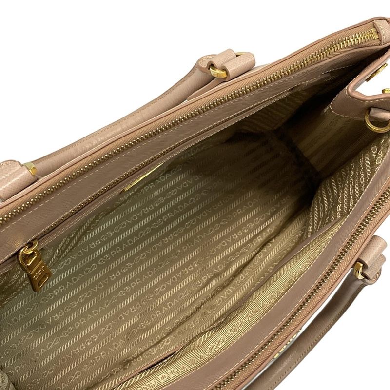 Prada Tote Bag Galleria Medium Bag Bn2274 Pink Leather