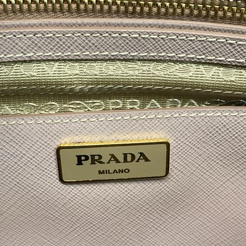 Prada Tote Bag Galleria Medium Bag Bn2274 Pink Leather