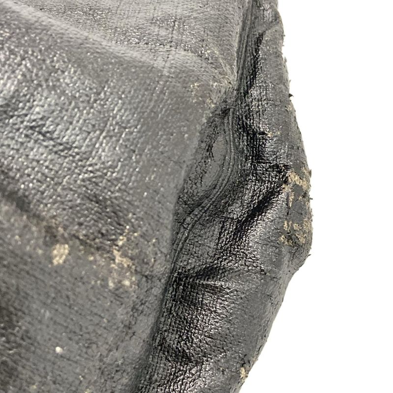 Bottega Veneta Shoulder Bag Aquilone Fortune Cookie Black Leather