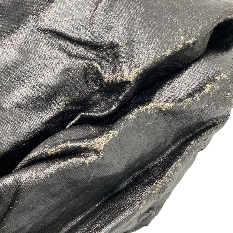 Bottega Veneta Shoulder Bag Aquilone Fortune Cookie Black Leather