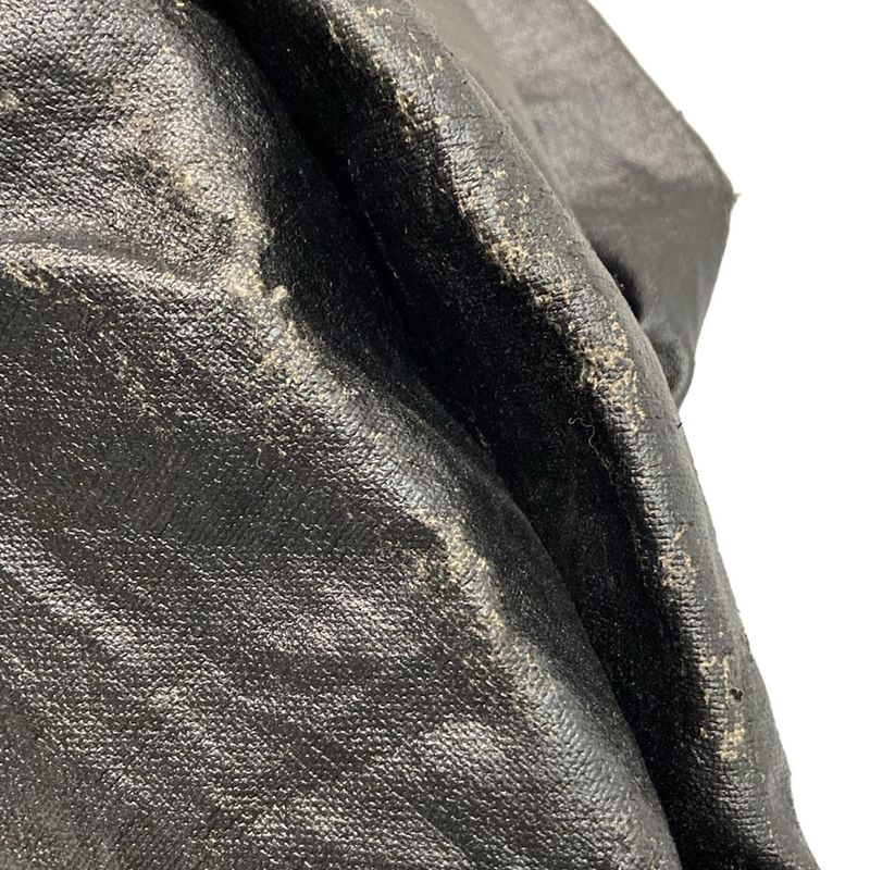 Bottega Veneta Shoulder Bag Aquilone Fortune Cookie Black Leather