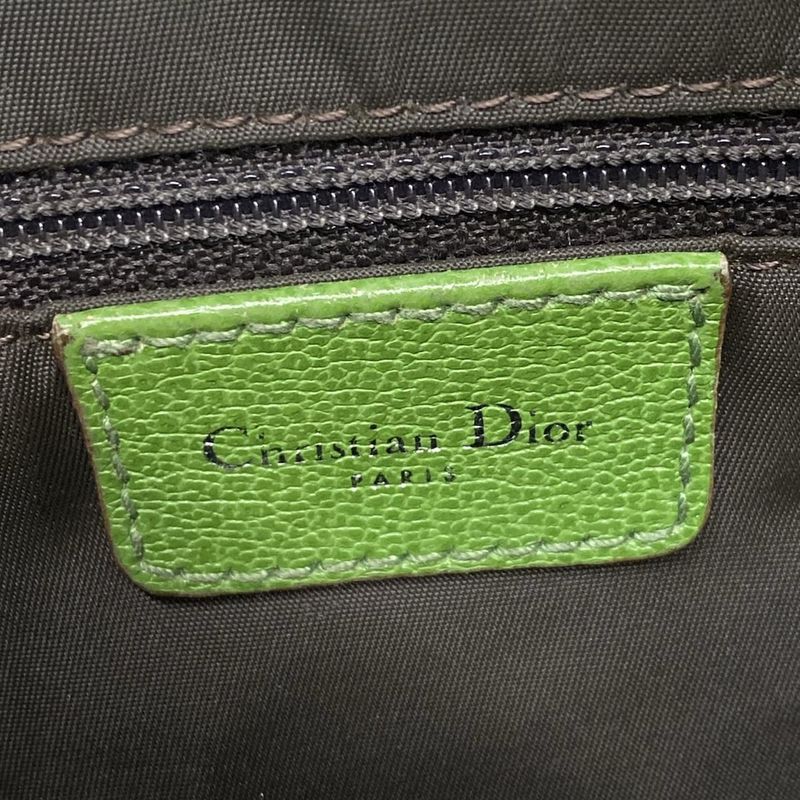 Dior Christian Dior Shoulder Bag Double Saddle Bag Rasta Beige X Red X Yellow