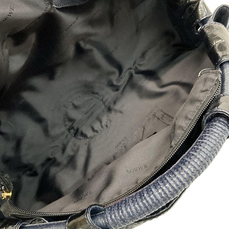 Loewe Handbag Nappa Aire Dark Navy Leather