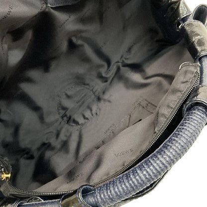 Loewe Handbag Nappa Aire Dark Navy Leather