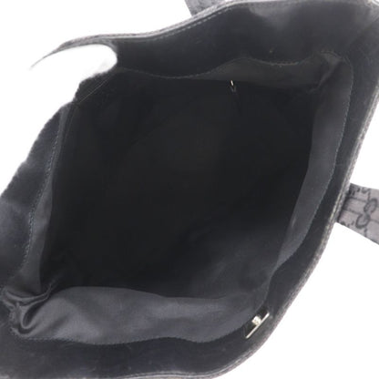 Gucci 002.107624 GG Canvas Black Women's Tote Bag