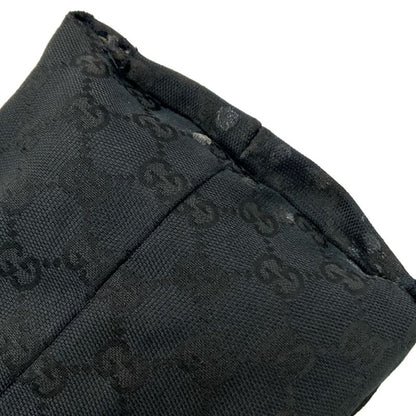 Gucci Tote Bag Jolicoeur GG Pattern 137396 Black X Yellow Leather