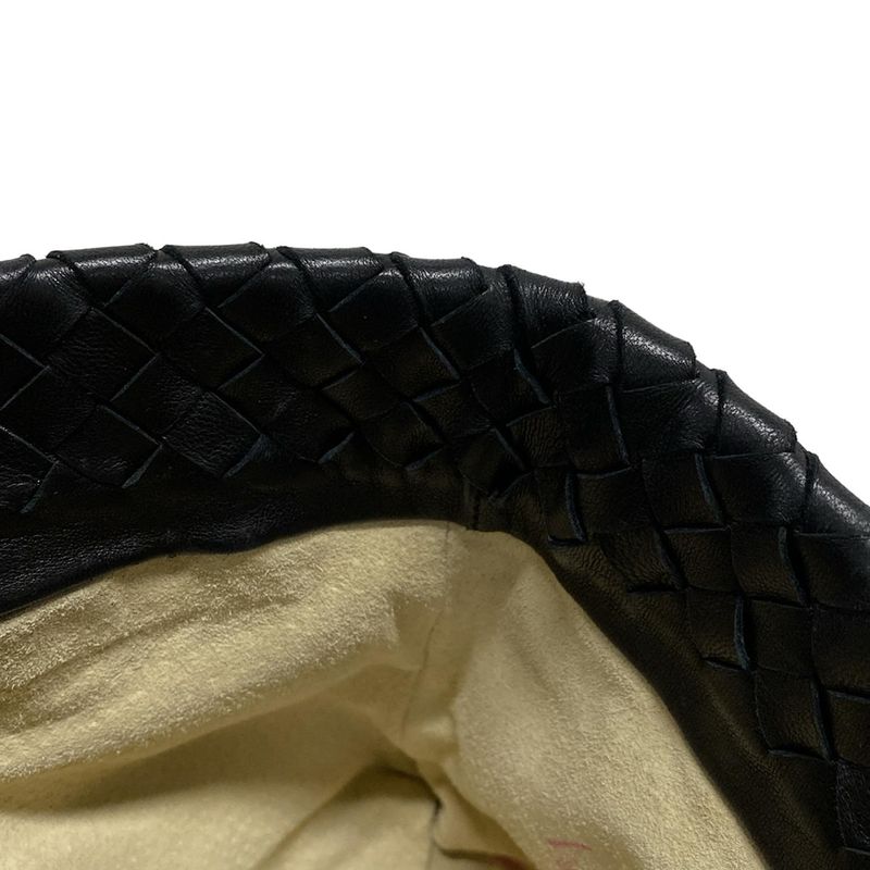 Bottega Veneta Tote Bag Capri 162112 Black Leather