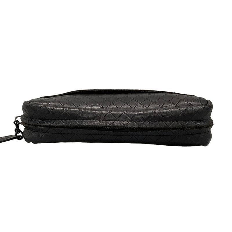 Bottega Veneta Shoulder Bag Intreccio Mirage Papillon Black Chain Shoulder
