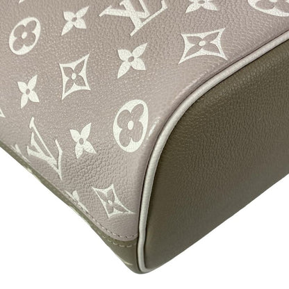 Louis Vuitton Tote Bag Bicolor Monogram Empreinte Neverfull MM M46102 Khaki X