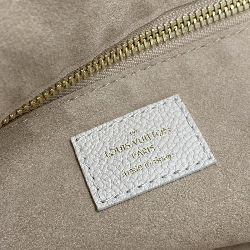 Louis Vuitton Tote Bag Bicolor Monogram Empreinte Neverfull MM M46102 Khaki X