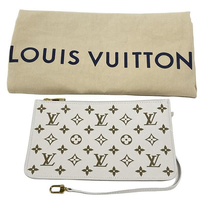 Louis Vuitton Tote Bag Bicolor Monogram Empreinte Neverfull MM M46102 Khaki X