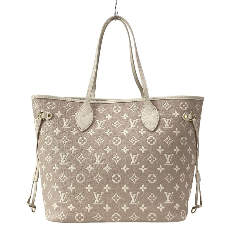 Louis Vuitton Tote Bag Bicolor Monogram Empreinte Neverfull MM M46102 Khaki X