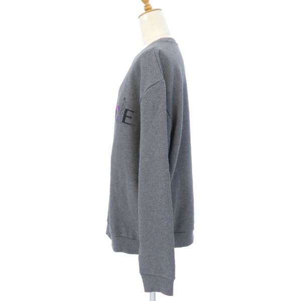 Versace Multicolor Logo Grey Sweatshirts