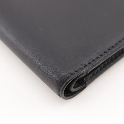 Loewe Billfold Calf Black Men's Bifold Wallet