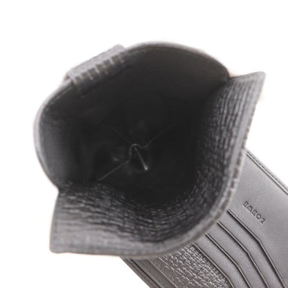 Loewe Billfold Calf Black Men's Bifold Wallet